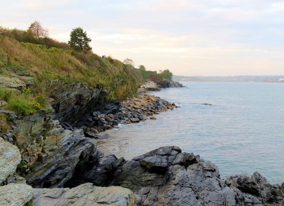 Rocky Coast of Newport, Rhode Island