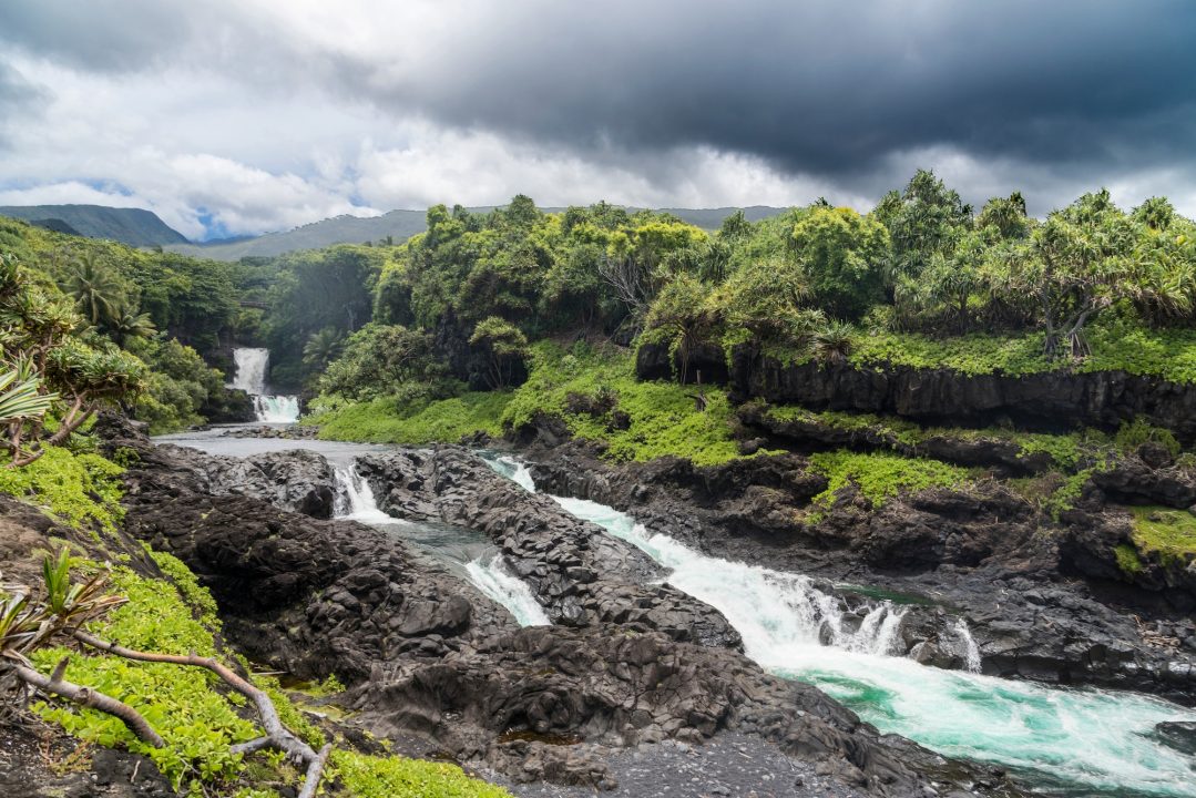 Seven sacred pools Maui, Hawaii