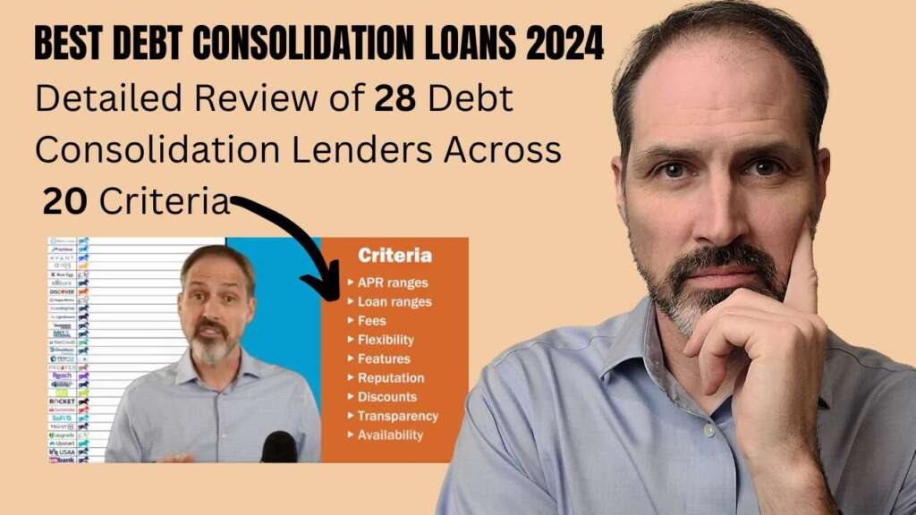 Comparison of 28 Debt Consolidation Lenders: Who is BEST for debt consolidation loans?