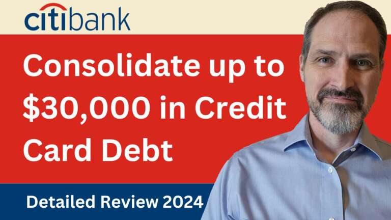 Citibank Personal Loans to Consolidate Credit Card Debt up to $30,000