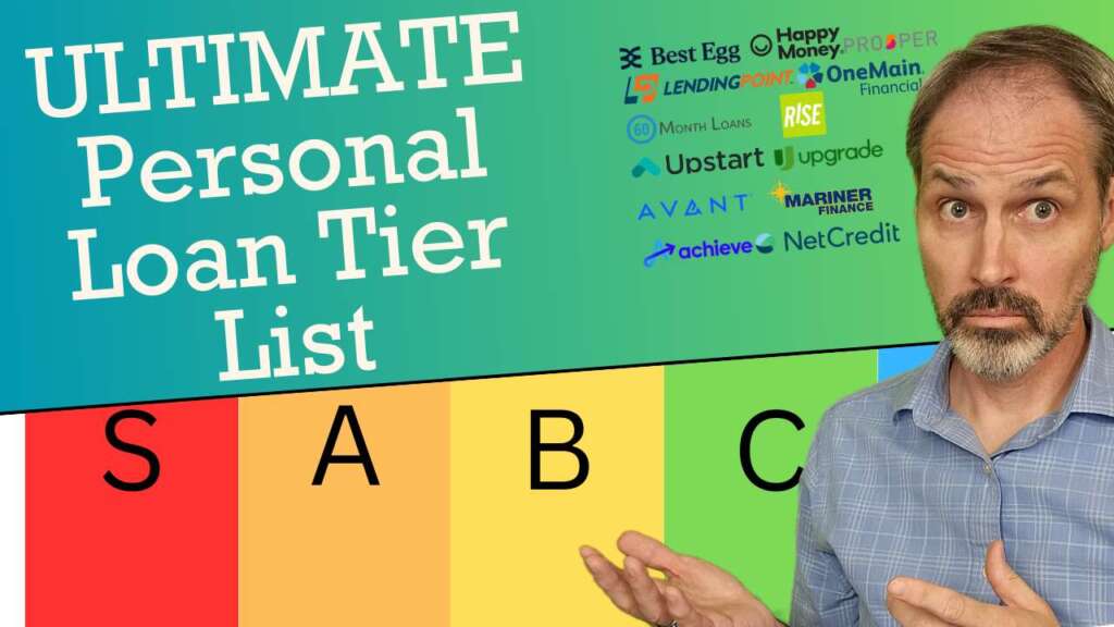 Ultimate Tier List of Personal Loans for People with FAIR Credit Scores (Below a 700 credit score)!