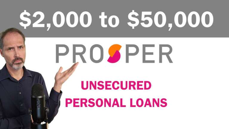 Everything You Need to Know About Prosper's Personal Loans for $2,000 to $50,000. APR's range from 8.99% to 34.99%.