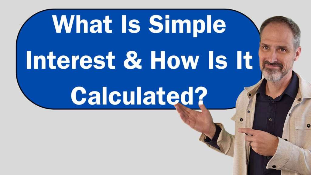 What is simple interest and how is it calculated?