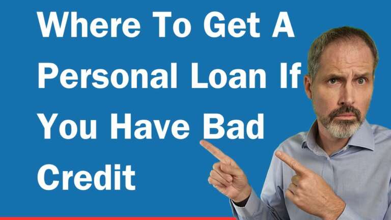 Where To Get A Personal Loan If You Have Bad Credit. #badcreditloans