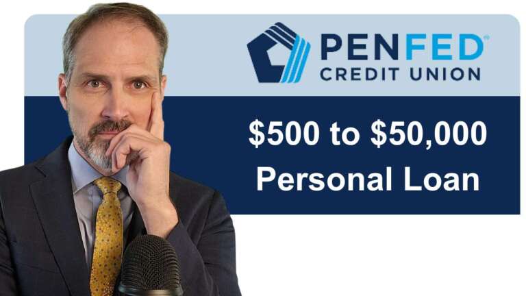Penfed Credit Union personal loan review. Personal loan amounts $500 to $50,000.