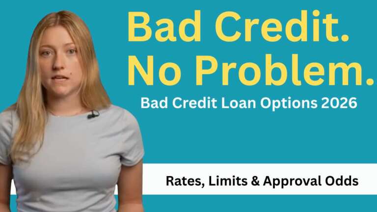 Best personal loans for bad credit in 2026. Compare lenders that approve under 600 credit scores, see rates, terms, and approval tips.